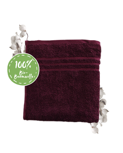 Towel Organic Cotton NATURAWALK Milano Exclusiv Anthracite