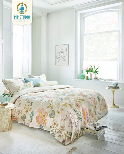 Perkal Bettwäsche | PIP STUDIO | Buenas Tardes | Off White