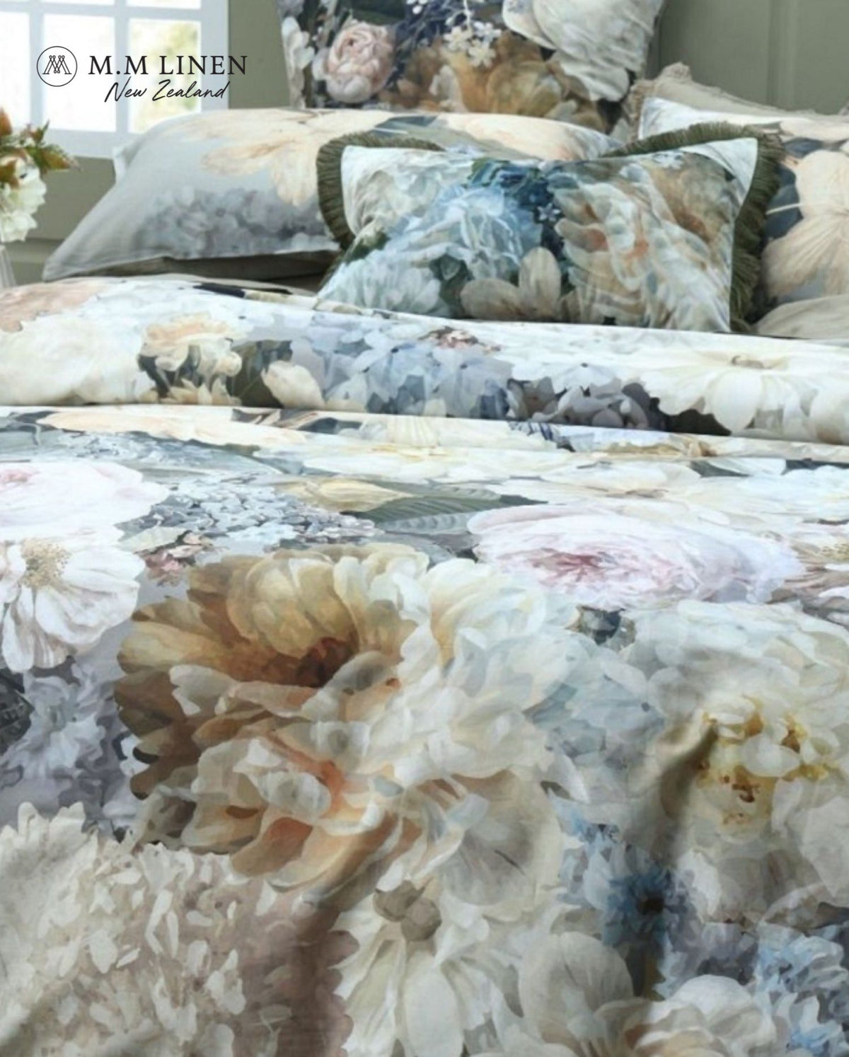 Mako-Satin Bettwäsche | M.M Linen | Polly | Multi