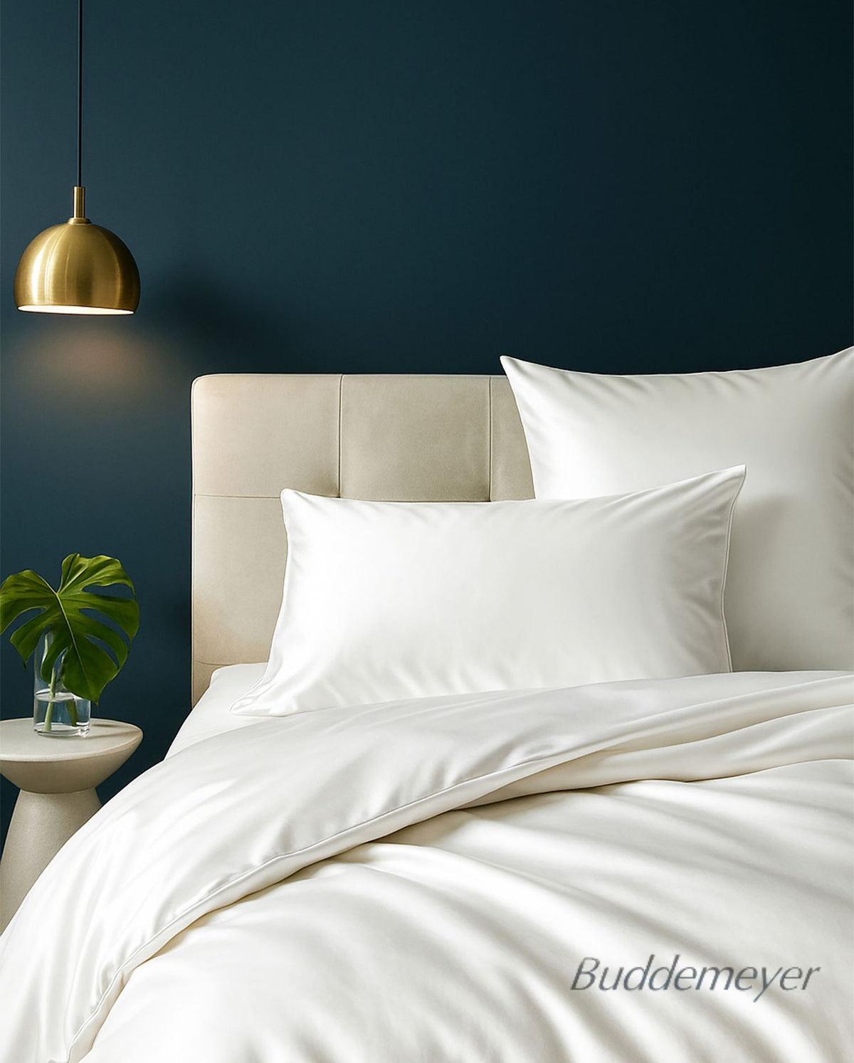 Mako satin bed linen Buddemeyer pastel colors
