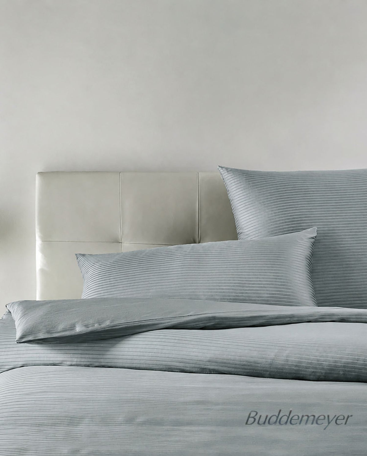 Mako satin bed linen Buddemeyer pastel colors