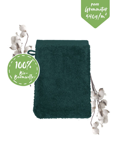 Handtuch | NATURAWALK | Milano Exclusiv | Petrol | Bio-Baumwolle