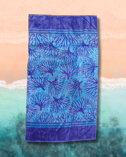 Beach towel Reef, 90x180, 100% cotton