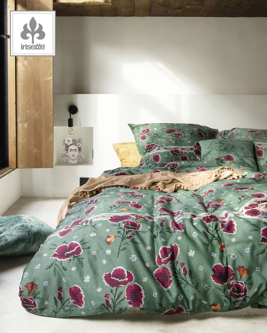 Mako satin bed linen Irisette Coloria
