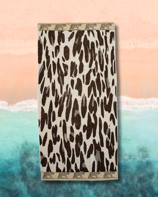 Strandtuch | Gepard Sand | 90x165cm