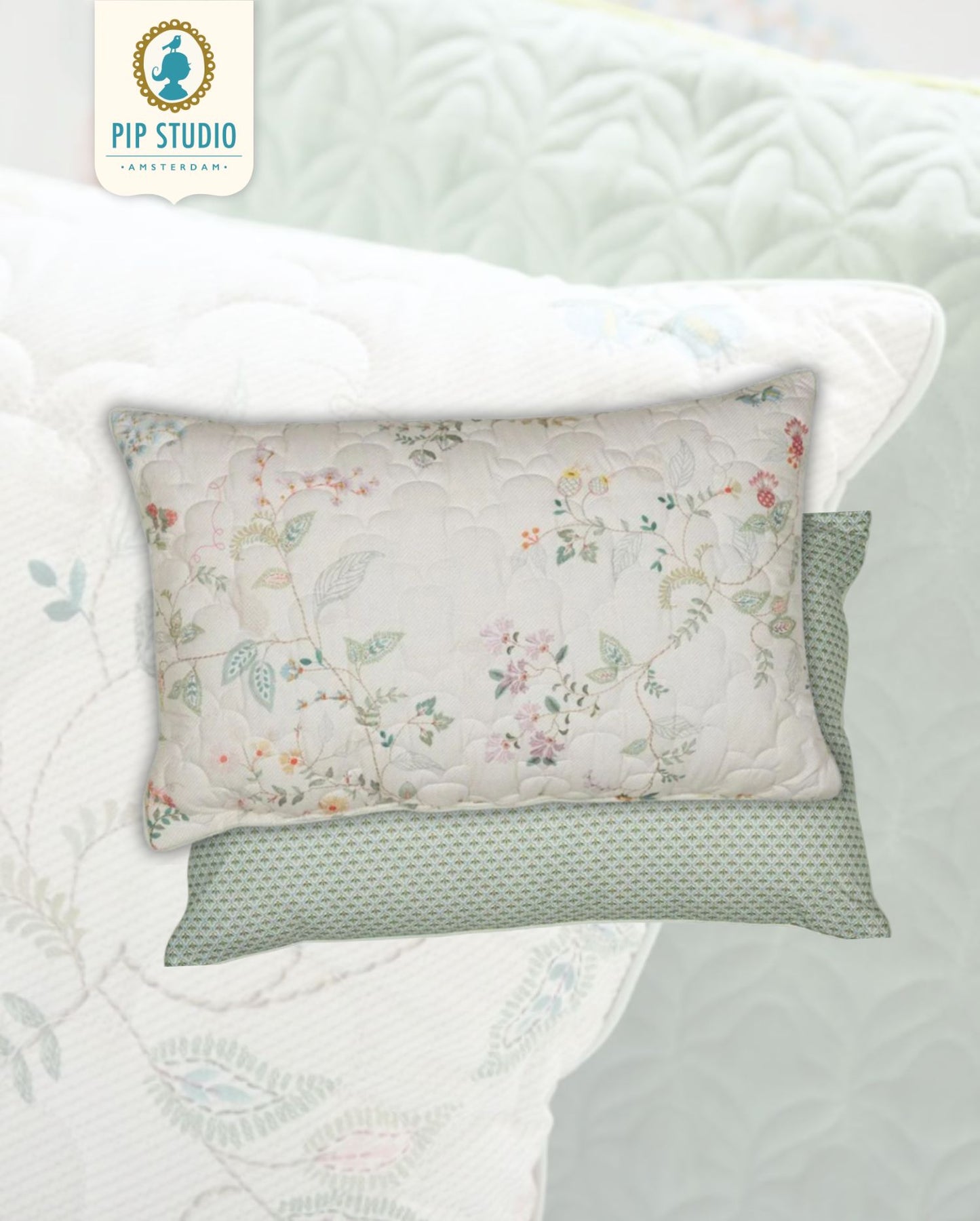Decorative cushion PIP STUDIO Little Swan 45x70cm 