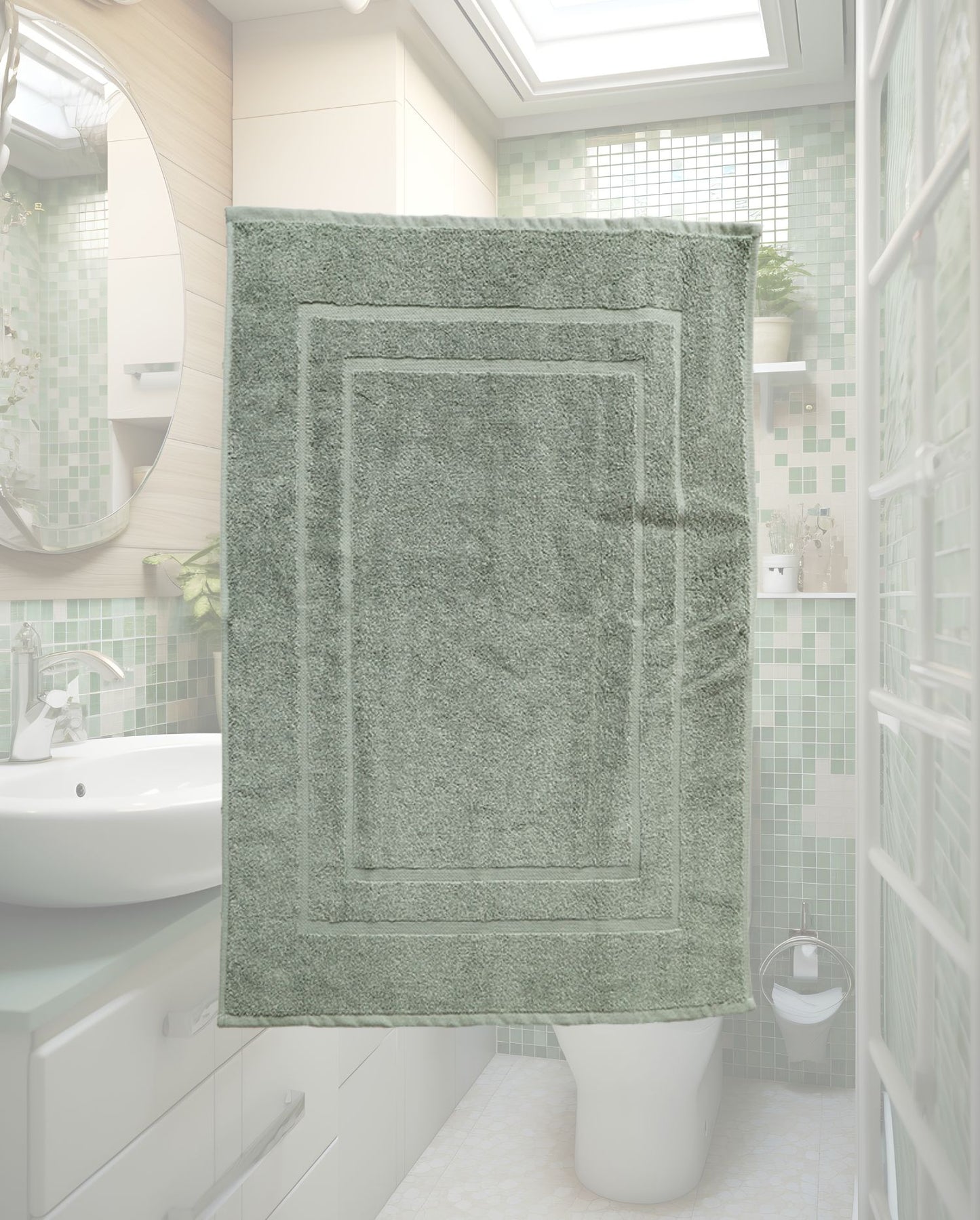 Badematte | CARL COTTON | Trend Schilf | 50x70cm