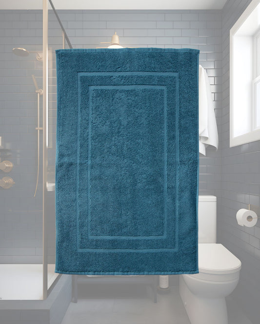 Badematte | CARL COTTON | Trend Petrol | 50x70cm