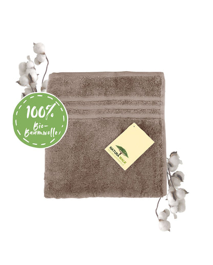 Handtuch | NATURAWALK | Milano Exclusiv | Tan | Bio-Baumwolle