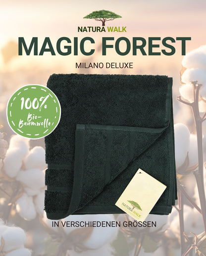 Handtuch | NATURAWALK | Milano Deluxe | Magic Forest | Bio-Baumwolle