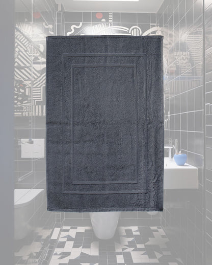 Badematte | CARL COTTON | Trend Anthrazit | 50x70cm