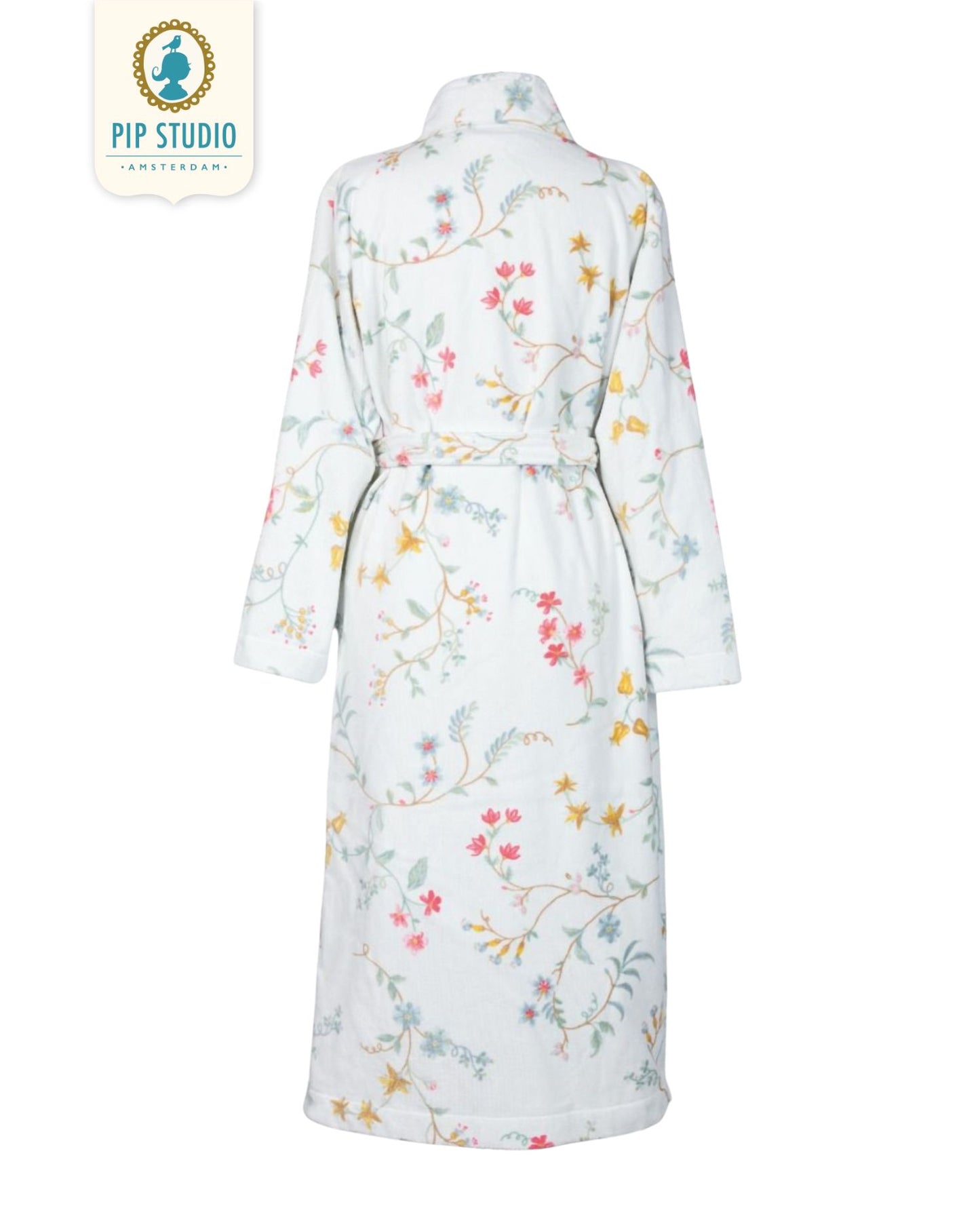 Bademantel | PIP STUDIO | Les Fleurs | White