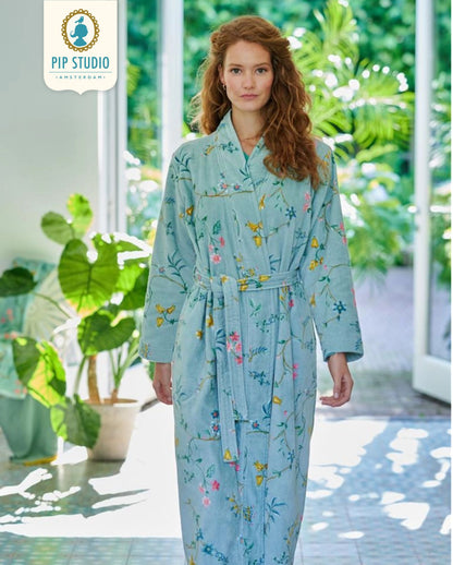 Bathrobe PIP STUDIO Les Fleurs Yellow