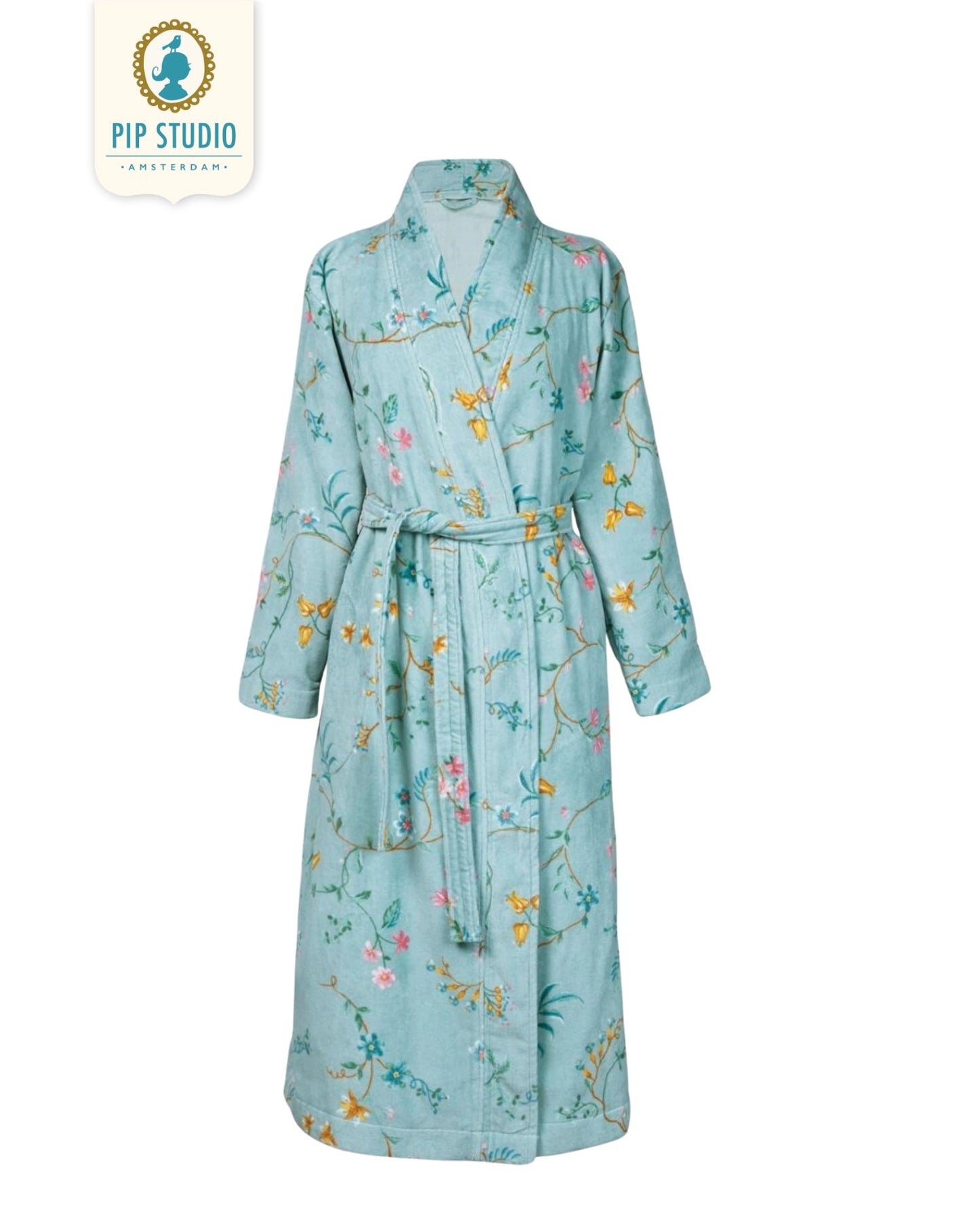 Bathrobe PIP STUDIO Les Fleurs Yellow