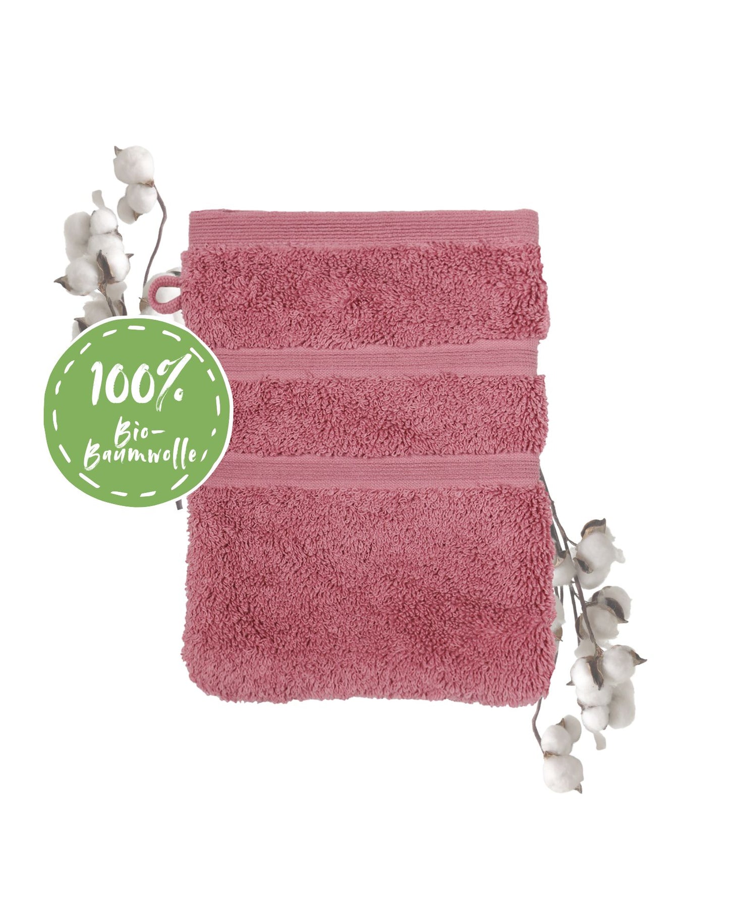 Handtuch | NATURAWALK | Milano Deluxe | Antikrosa | Bio-Baumwolle