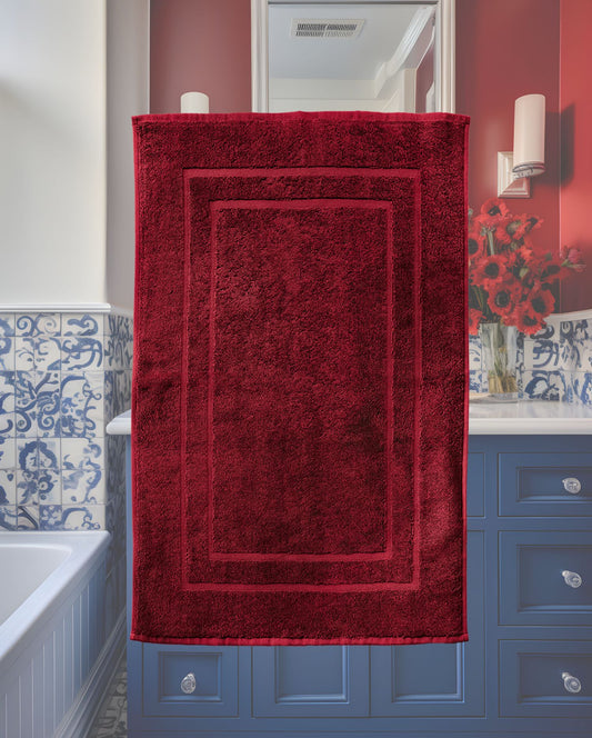 Badematte | CARL COTTON | Trend Kirsche | 50x70cm