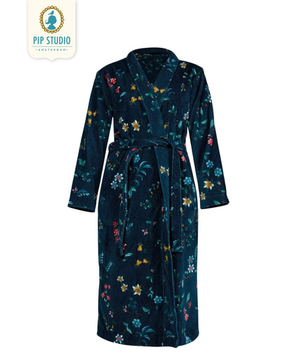 Bathrobe PIP STUDIO Les Fleurs Yellow