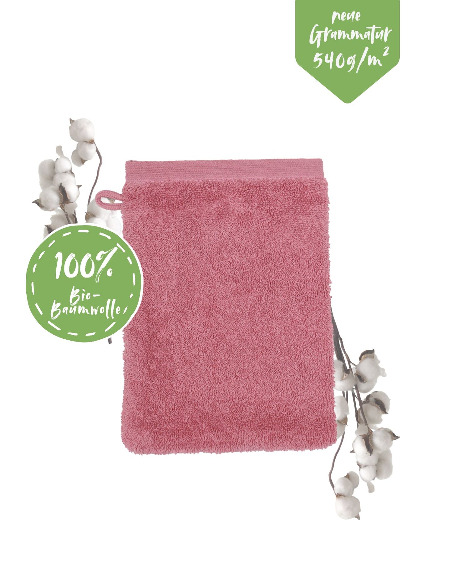 Handtuch | NATURAWALK | Milano Exclusiv | Antikrosa | Bio-Baumwolle