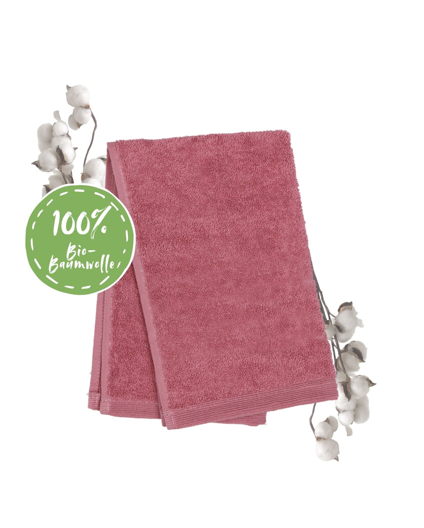 Handtuch | NATURAWALK | Milano Exclusiv | Antikrosa | Bio-Baumwolle