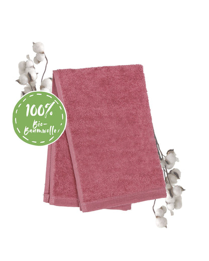 Handtuch | NATURAWALK | Milano Exclusiv | Antikrosa | Bio-Baumwolle