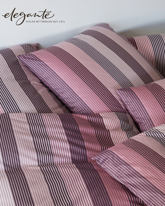 Interlock-Jersey Bettwäsche | elegante | Brilliant | Weinrot 3536|11