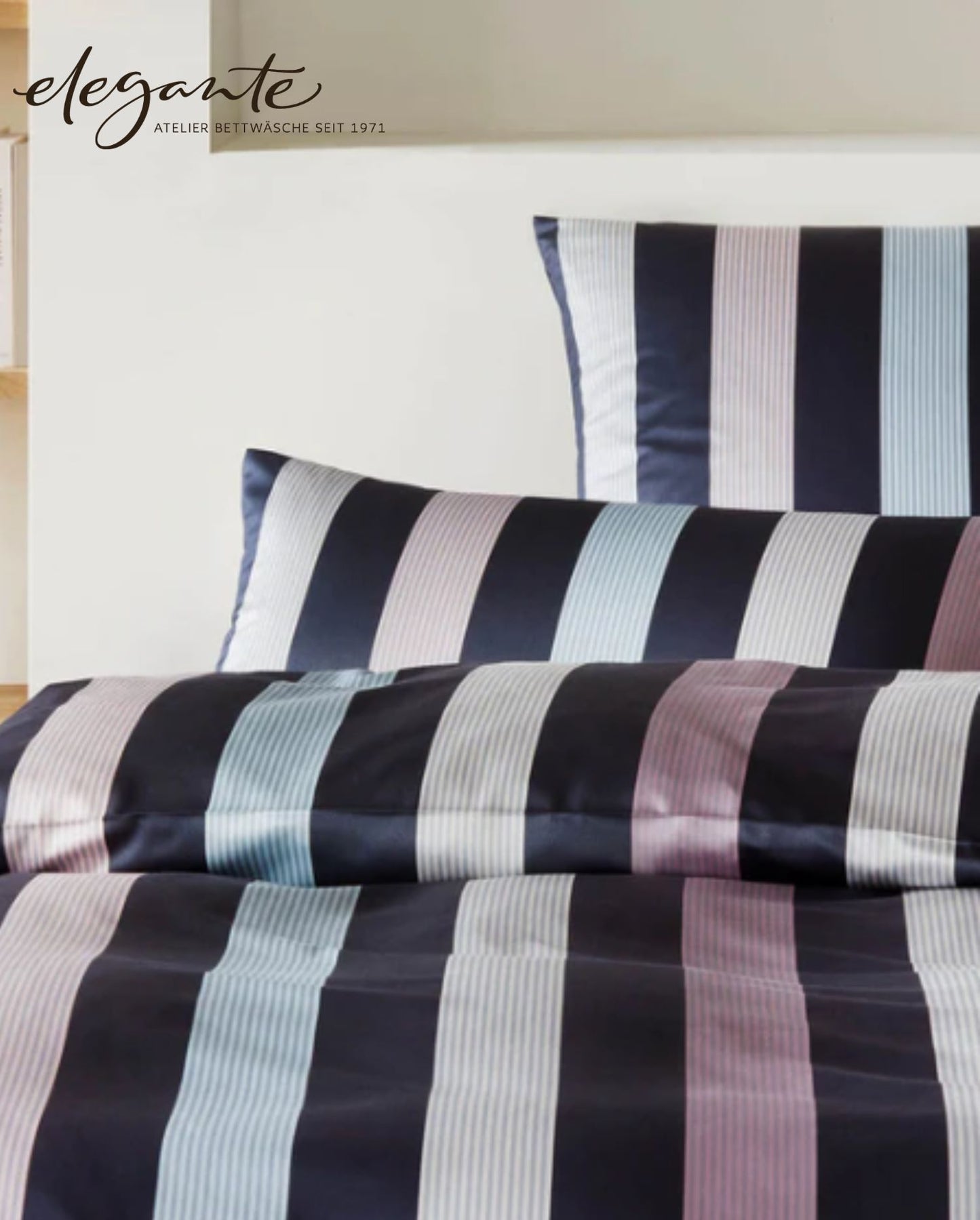 Mako-Satin Bettwäsche | elegante | Melody | Pastell 24513 | 1