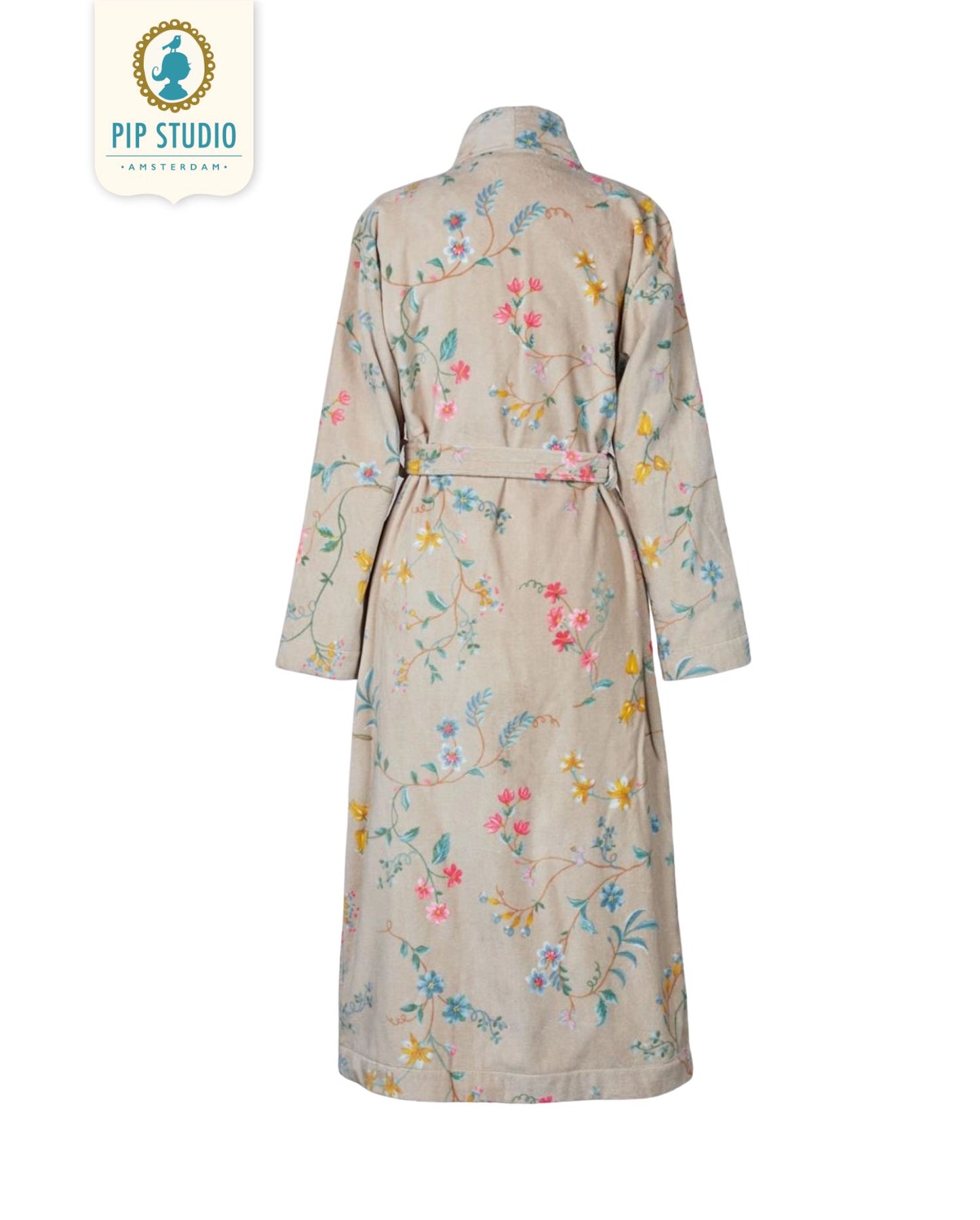 Bathrobe PIP STUDIO Les Fleurs Yellow