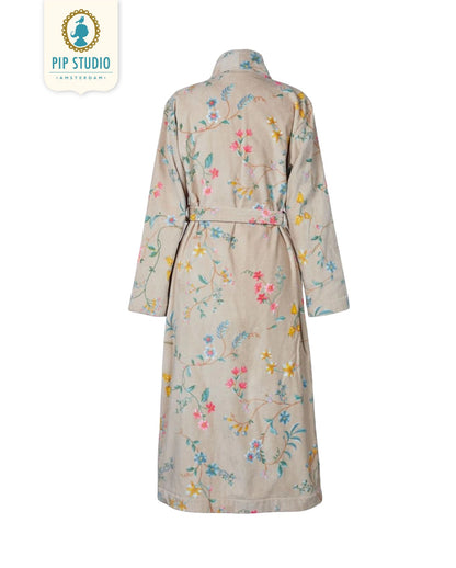 Bathrobe PIP STUDIO Les Fleurs Yellow