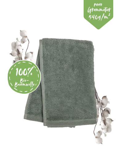 Handtuch | NATURAWALK | Milano Exclusiv | Silberweide | Bio-Baumwolle