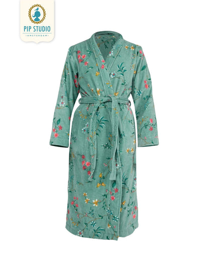 Bathrobe PIP STUDIO Les Fleurs Yellow