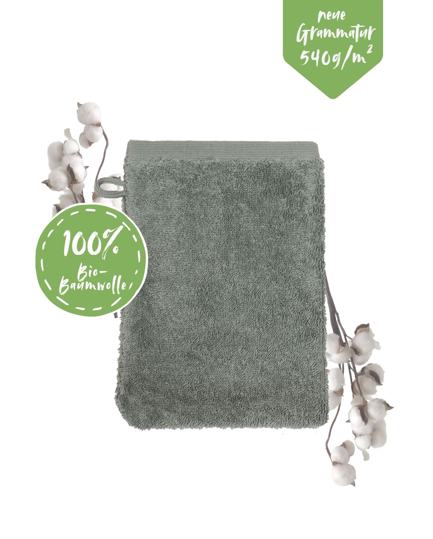 Handtuch | NATURAWALK | Milano Exclusiv | Silberweide | Bio-Baumwolle