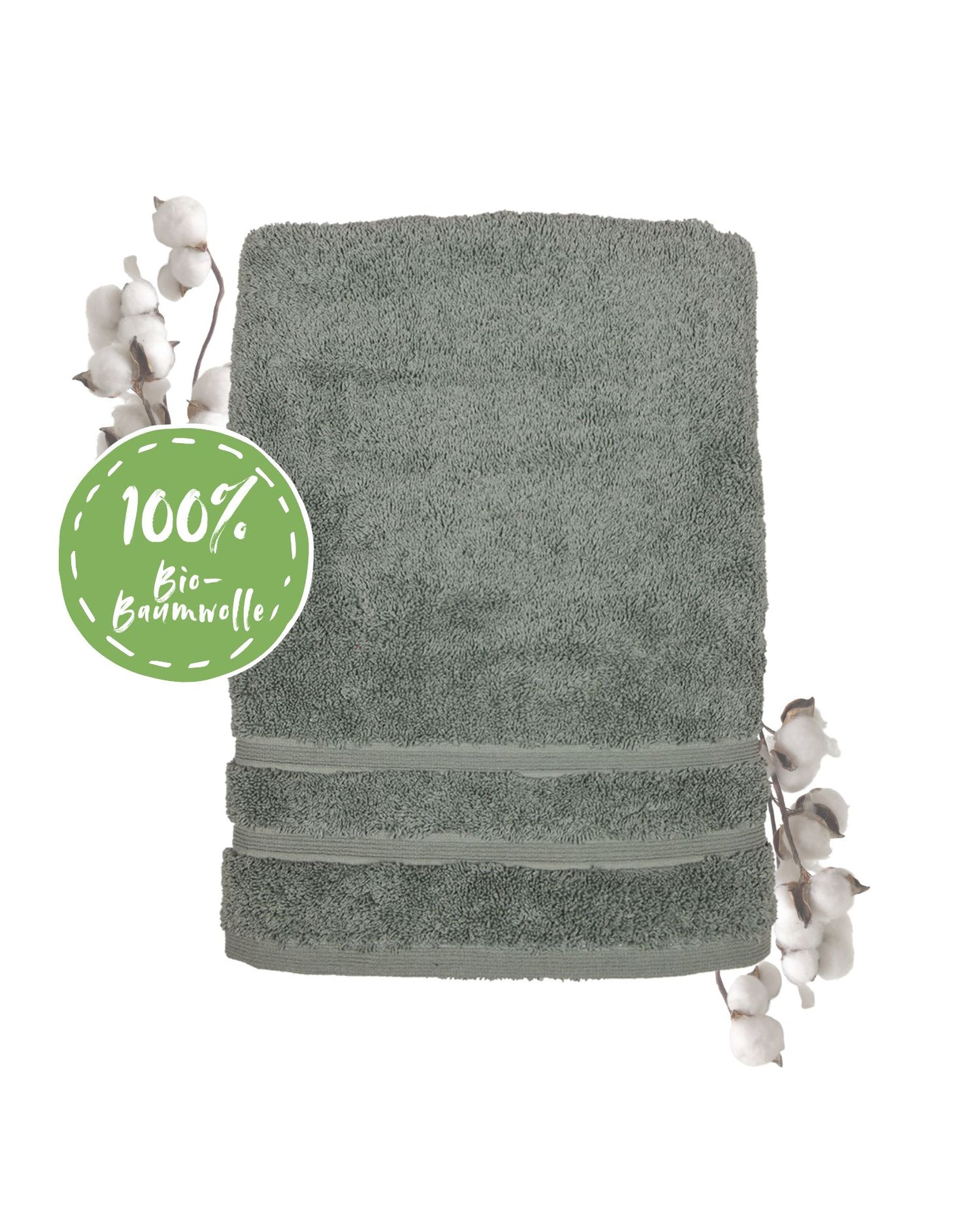 Handtuch | NATURAWALK | Milano Deluxe | Silberweide | Bio-Baumwolle