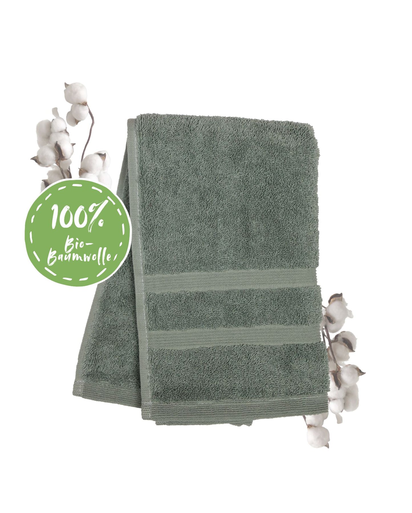 Handtuch | NATURAWALK | Milano Deluxe | Silberweide | Bio-Baumwolle