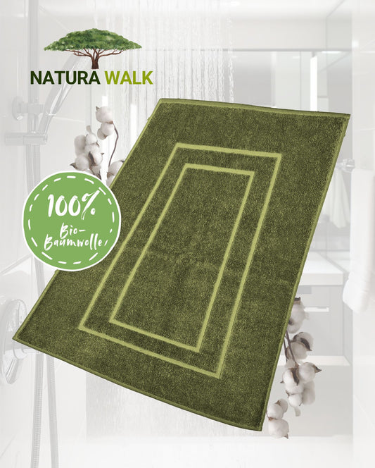 Bath mat NATURAWALK Iguana 50x80cm 100% organic cotton