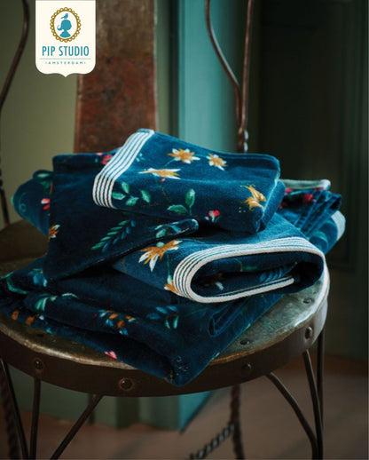 Towel PIP STUDIO Les Fleurs Yellow