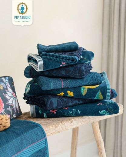 Towel PIP STUDIO Les Fleurs Yellow