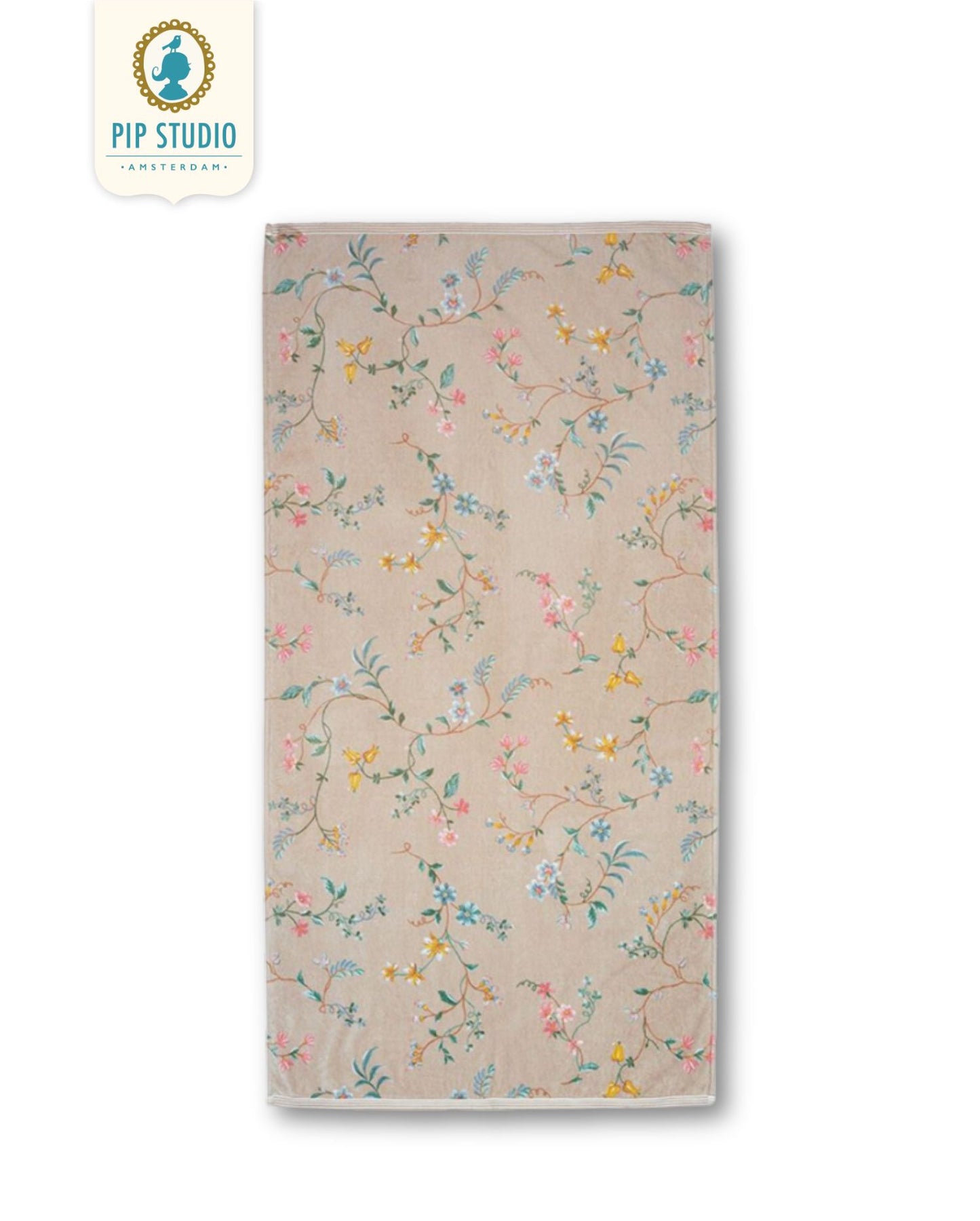 Towel PIP STUDIO Les Fleurs Yellow