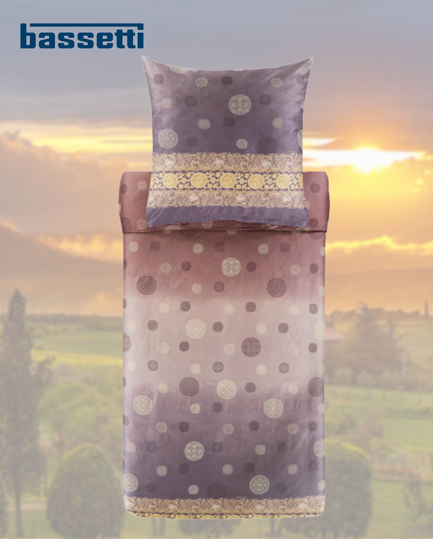 Mako satin bed linen bassetti Appiani RB 