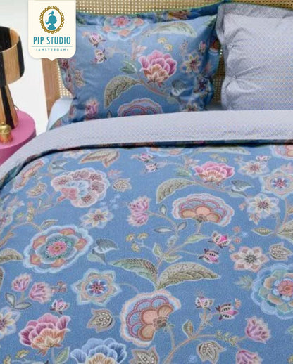 Percale bed linen PIP STUDIO Il Paradiso Light White
