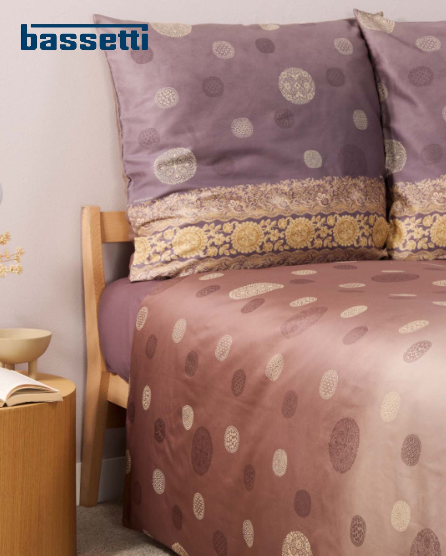 Mako satin bed linen bassetti Appiani RB 