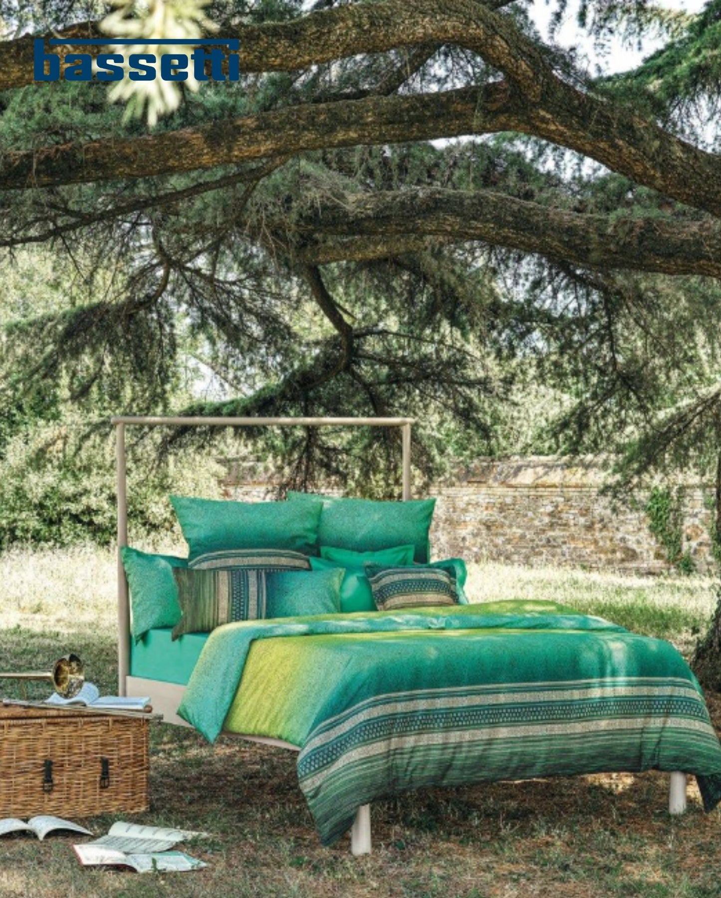 Mako satin bed linen bassetti Appiani RB 