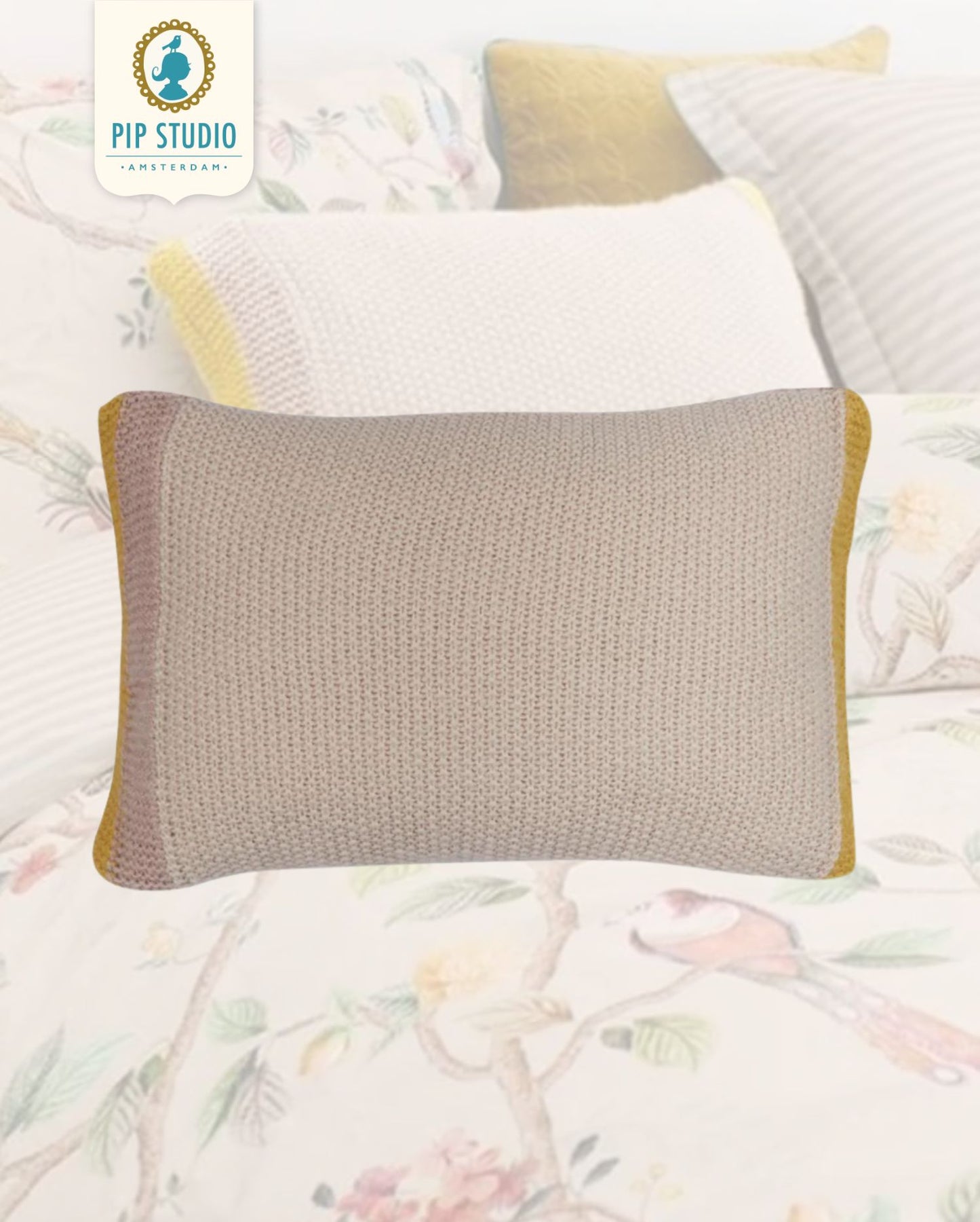 Dekokissen | PIP STUDIO | Bonnuit | White | 40 x 60 cm