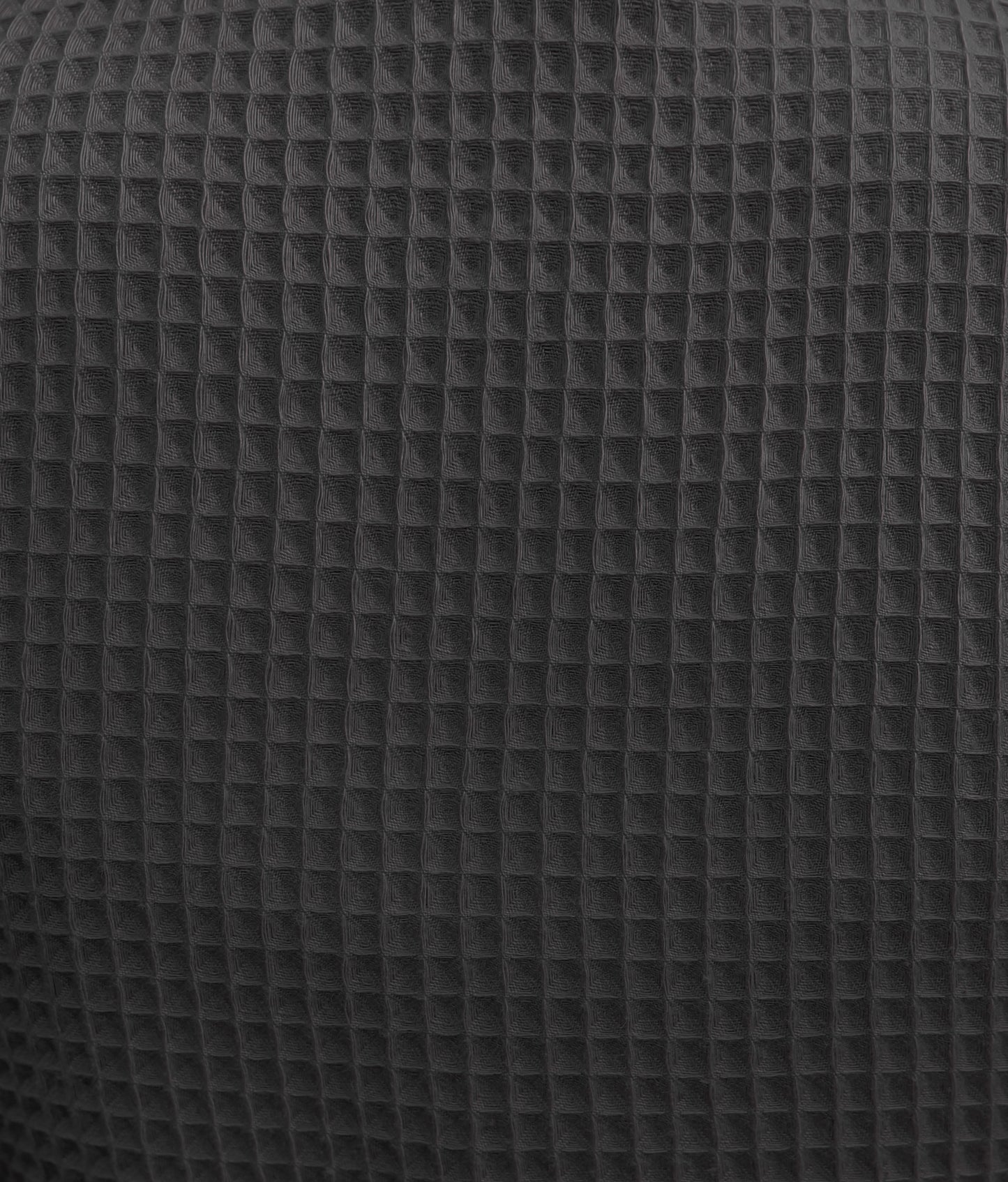 Bathrobe CARL COTTON Waffle Piqué - Anthracite