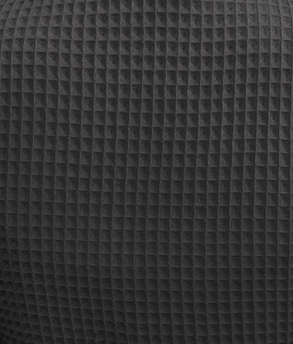 Bathrobe CARL COTTON Waffle Piqué - Anthracite