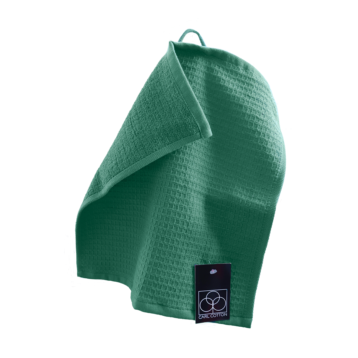 Handtuch | CARL COTTON | Waffelpiqué | Agave