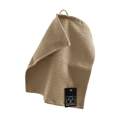 Handtuch | CARL COTTON | Waffelpiqué | Beige