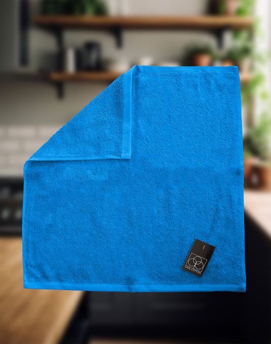 Küchenfrottiertuch | CARL COTTON | Electric Blue | 50x50cm