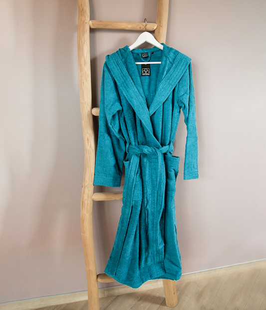 Bademantel | CARL COTTON | Türkis | unisex