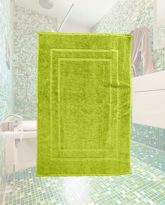 Badematte | CARL COTTON | Trend Maigrün | 50x70cm