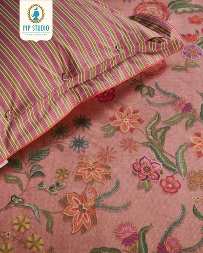 Percale bed linen PIP STUDIO Okinawa Green